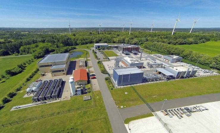 Wasserstoff Rüdersdorf Testanlage EWE