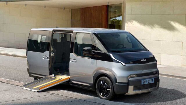 Kia PV 5 Rollstuhl