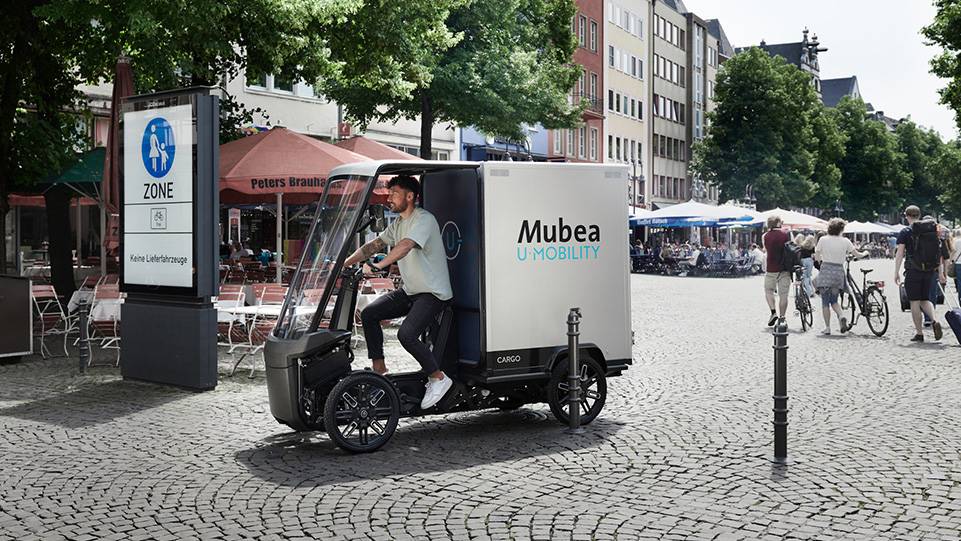 E-Cargo-Bikde von Mubea