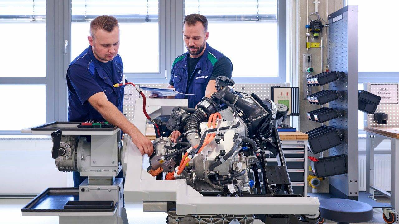 BMW Brennstoffzellen Produktion in München