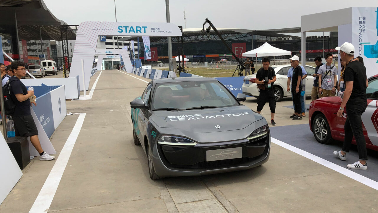 Leapmotor C10 bei der CES in Shanghai 2018