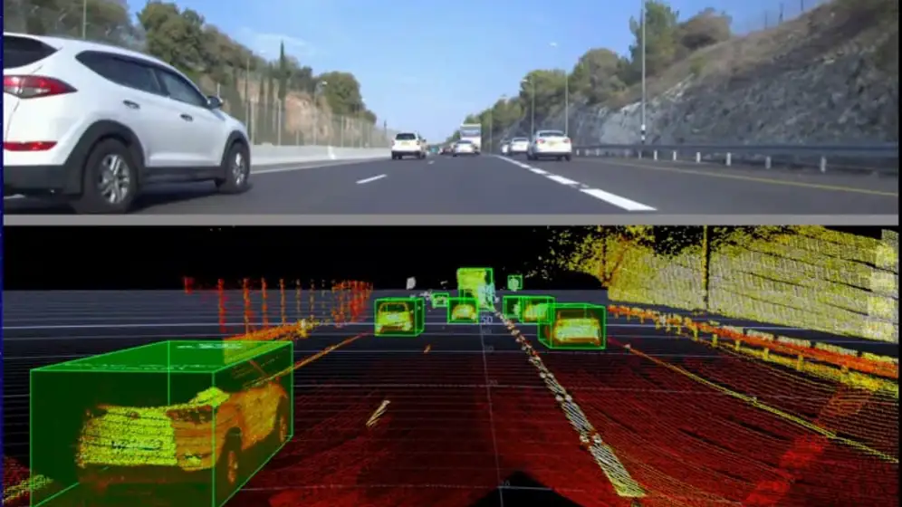 Lidar Sensor Aufnahme Innoviz