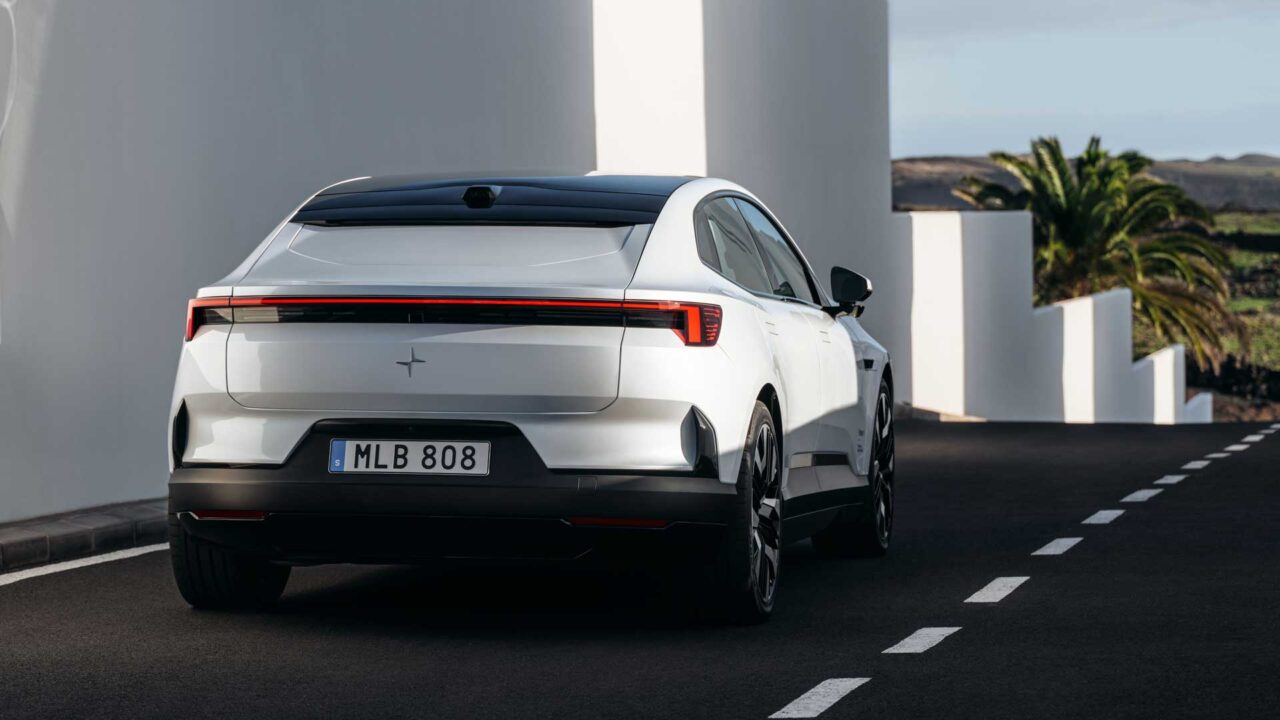 Polestar 4 Heck