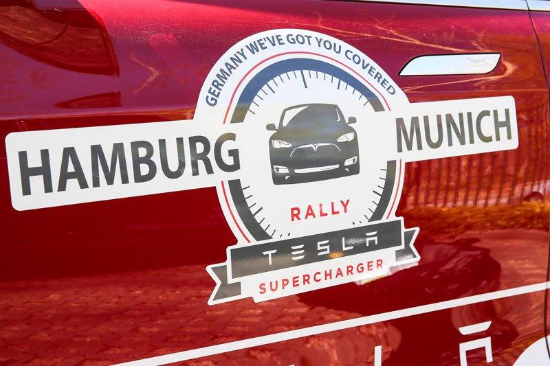Tesla Supercharger Rallye