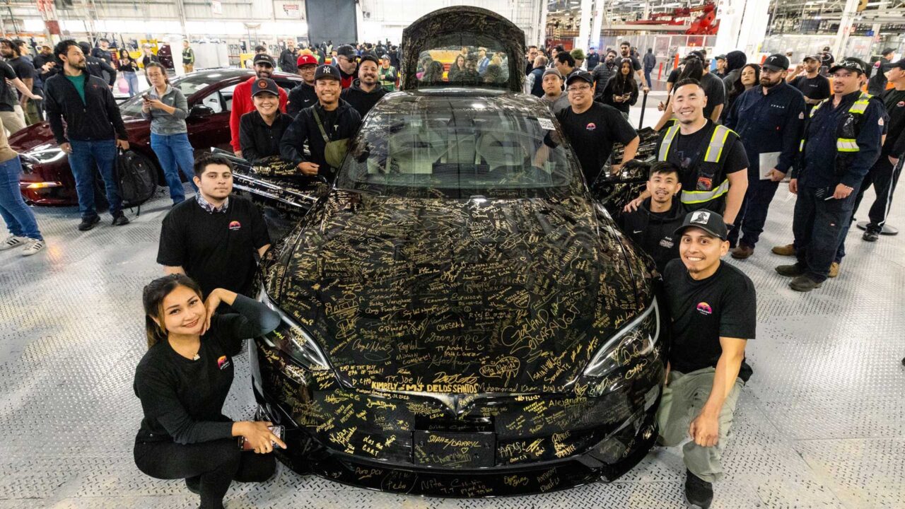 Letzter Tesla Model S